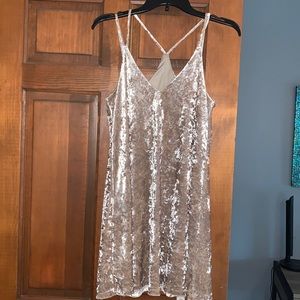 Women’s Size S Velour Dress